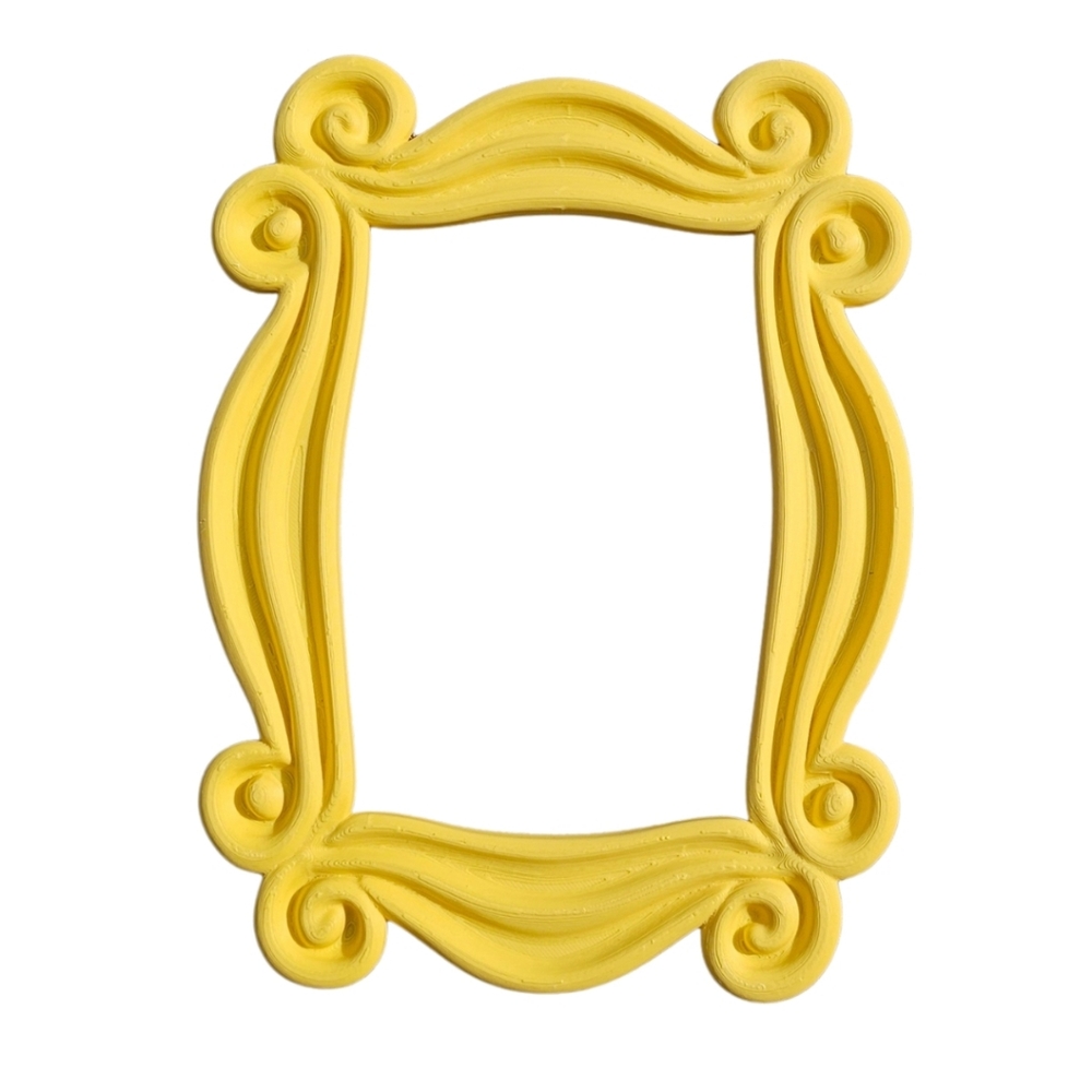 Yellow Decorative Friends Frame